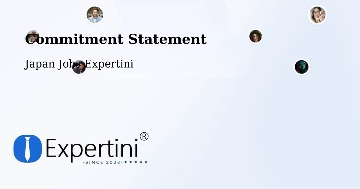 Corporate Commitment – Tomigusuku - Japan Jobs Expertini